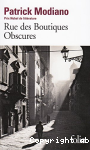 Rue des boutiques obscures vignette
